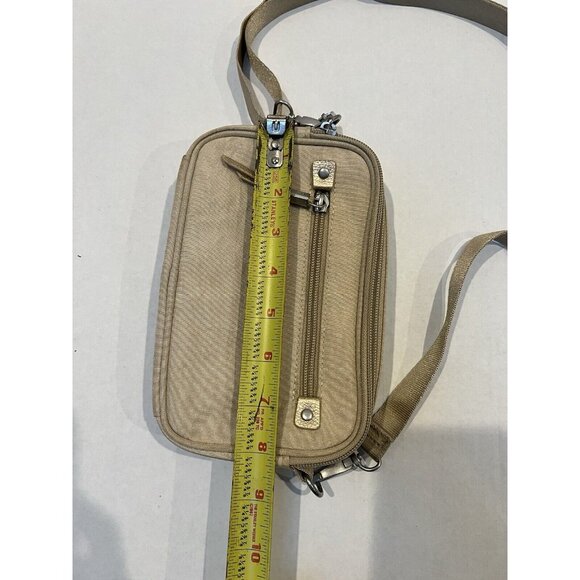 BAGGALLINI RFID Festival Travel Small Crossbody Bag, Tan - Picture 11 of 12